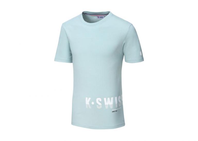 YU測試_K-SWISS 棉質吸排T恤-薄荷綠