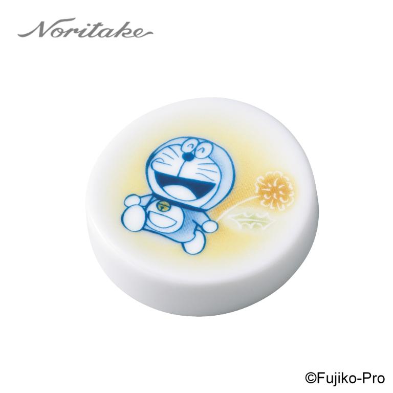 【Noritake x 哆啦A夢】花卉系列-筷架(黃)