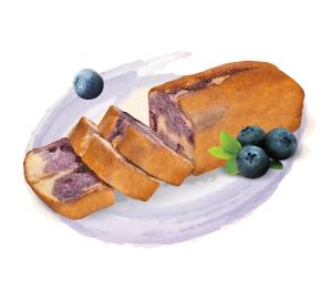 Aunt Stella詩特莉 小藍莓磅蛋糕-冷凍