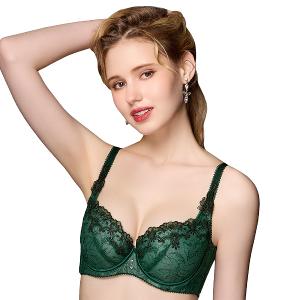 Test【思薇爾】香榭歌德系列C-G罩軟鋼圈背心型蕾絲刺繡集中包覆女內衣